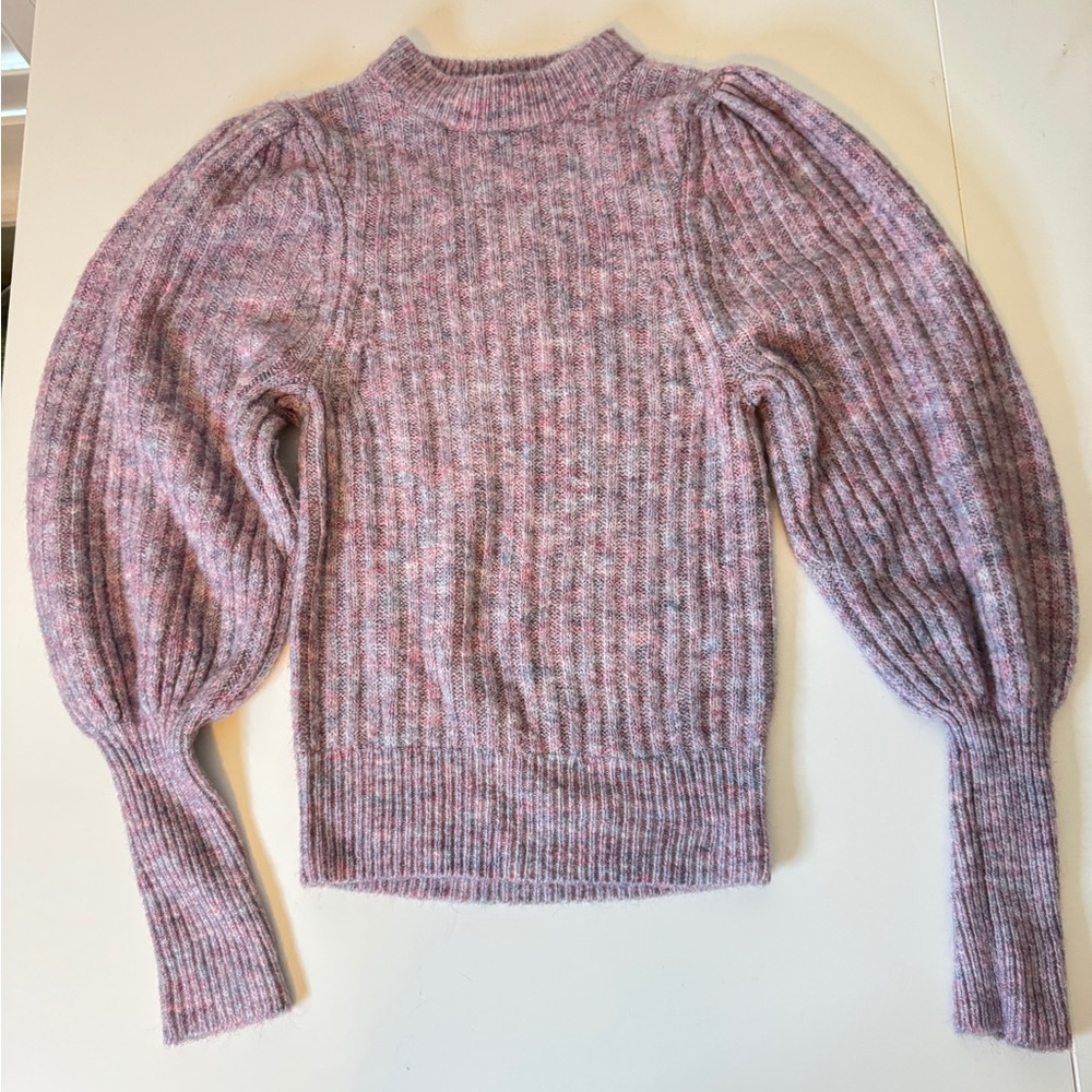 Leith puff shoulder sweater XXS